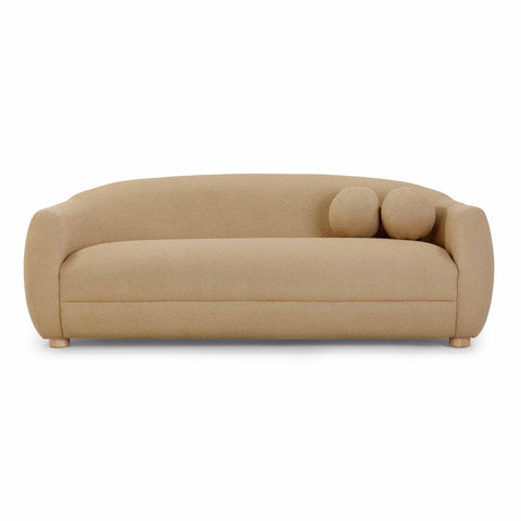 Judy Honey Boucle Sofa Model: TOV-L54364