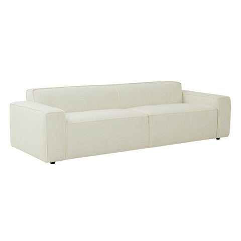 Olafur Cream Linen Sofa Model: TOV-L68106