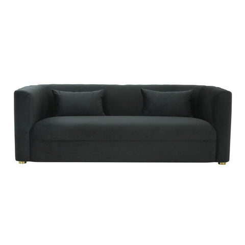 Callie Black Velvet Sofa Model: TOV-L68109