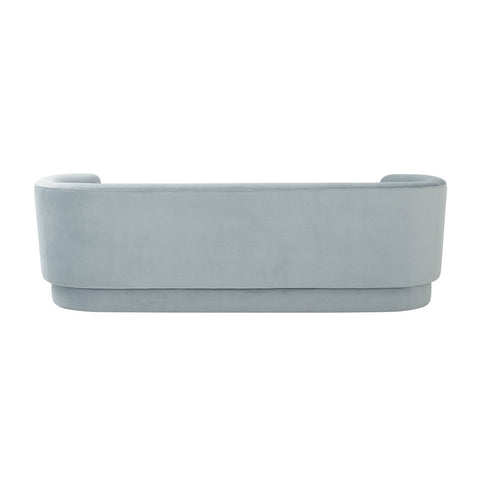 Macie Sea Blue Velvet Sofa Model: TOV-L68115