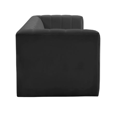 Norah Black Velvet Sofa Model: TOV-L68228