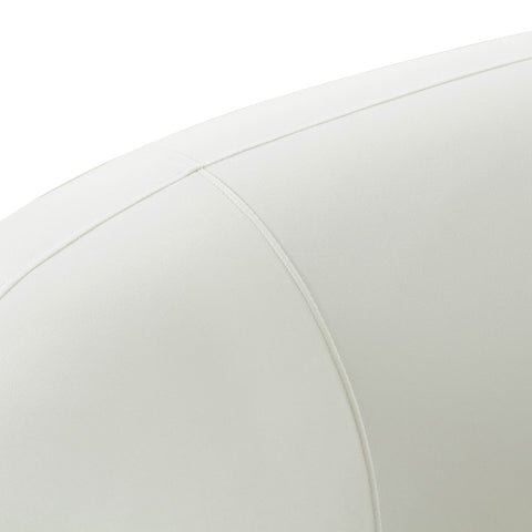 Kendall Cream Velvet 120" Sofa Model: TOV-L68334