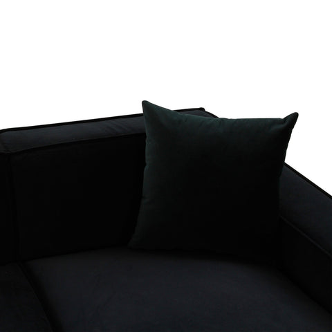 Olafur Black Velvet Sectional - RAF Model: TOV-L68453-L68457