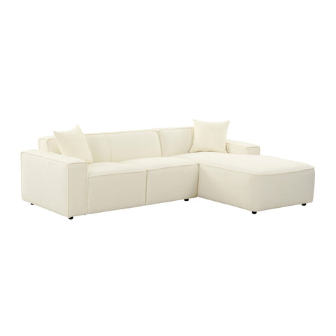 Olafur Cream Linen Sectional - RAF Model: TOV-L68455-L68459