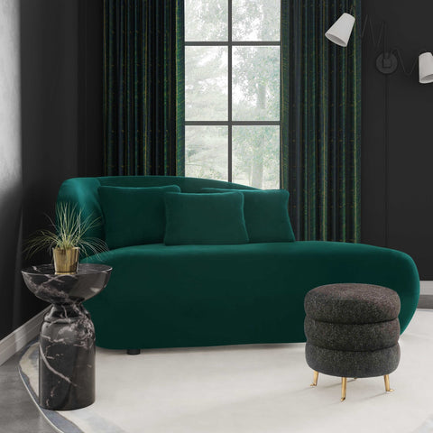 Galet Green Velvet Chaise Model: TOV-L68546