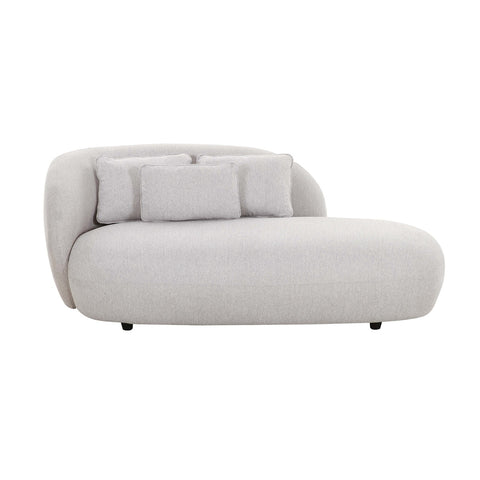 Galet Grey Velvet Chaise Model: TOV-L68548