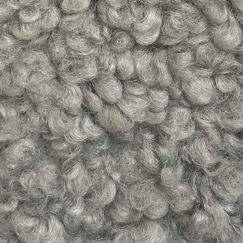 Leonie Grey Faux Shearling Sofa Model: TOV-L68580