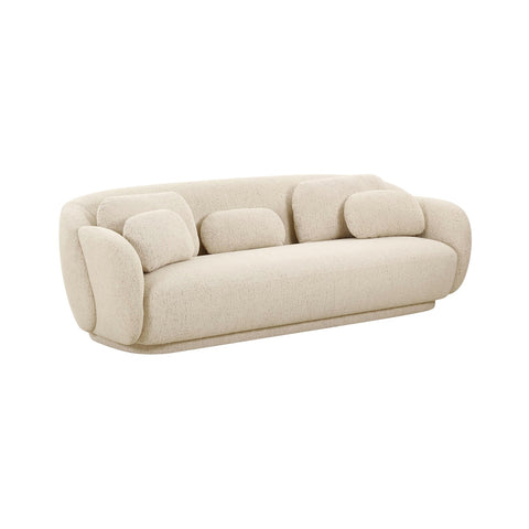 Misty Cream Boucle Sofa Model: TOV-L68616