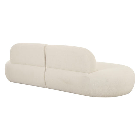 Broohah Cream Boucle Sofa Model: TOV-L68655-SO