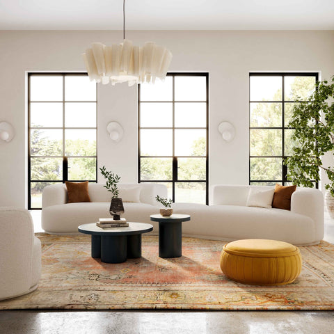 Fickle Cream Boucle 3-Piece Modular Sectional Model: TOV-L6866-C-SEC1