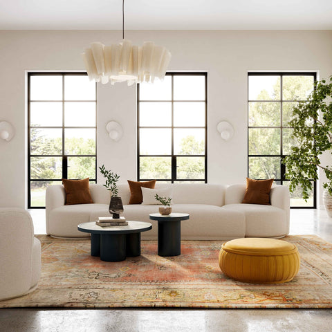 Fickle Cream Boucle 3-Piece Modular Sofa Model: TOV-L6866-C-SO1