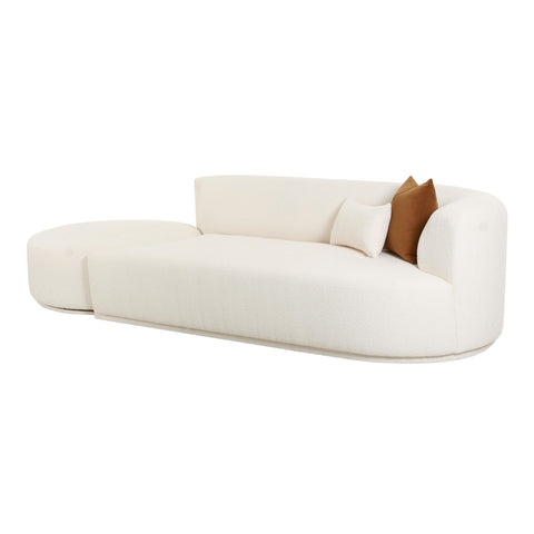 Fickle Cream Boucle 2-Piece Chaise Modular RAF Sofa Model: TOV-L6866-C-SO4R