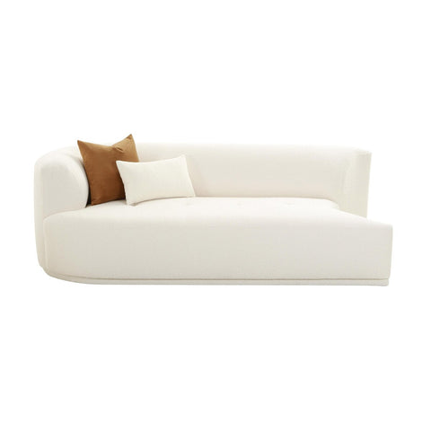 Fickle Cream Boucle Modular LAF Loveseat Model: TOV-L68668