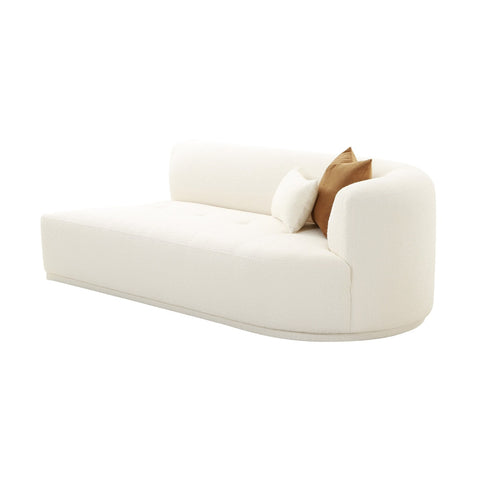 Fickle Cream Boucle Modular RAF Loveseat Model: TOV-L68669