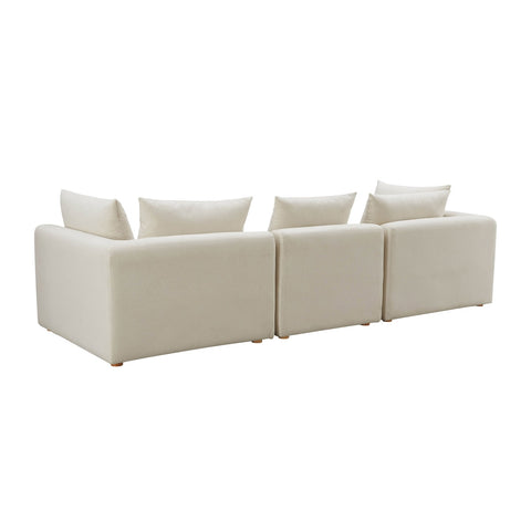 Hangover Cream Performance Linen Sofa Model: TOV-L68788-SO