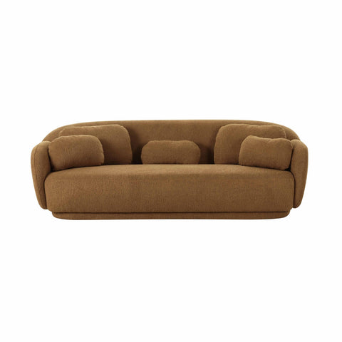 Misty Brown Boucle Sofa Model: TOV-L68987