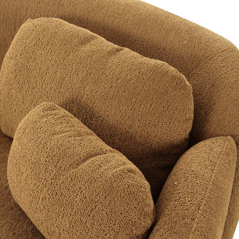 Misty Brown Boucle Sofa Model: TOV-L68987