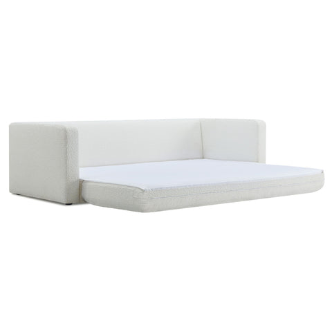 Ryan Cream Boucle Sofa Bed Model: TOV-L69025
