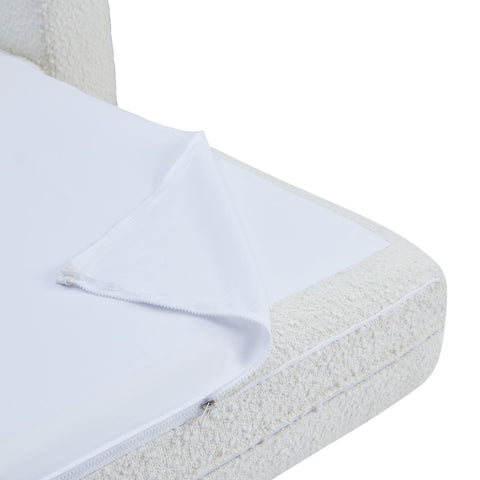 Ryan Cream Boucle Sofa Bed Model: TOV-L69025