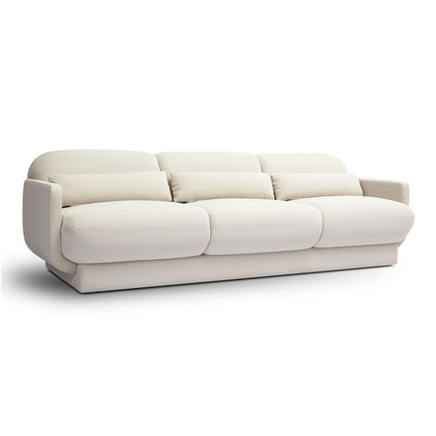 Azalea Cream Velvet Sofa Model: TOV-L69076