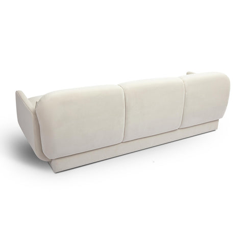 Azalea Cream Velvet Sofa Model: TOV-L69076