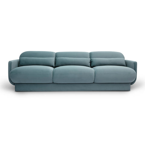 Azalea Powder Blue Velvet Sofa Model: TOV-L69078