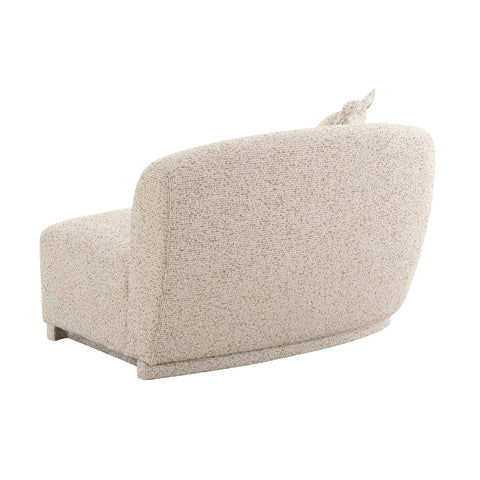 Marion Two-Tone Textured Boucle Loveseat - LAF Model: TOV-L69093-LAF