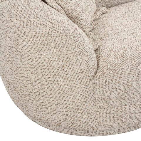 Marion Two-Tone Textured Boucle Loveseat - LAF Model: TOV-L69093-LAF