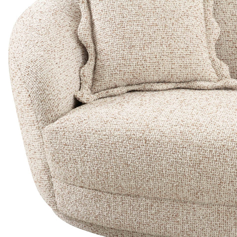 Marion Two-Tone Textured Boucle 4 Person Sectional Model: TOV-L69093-SEC
