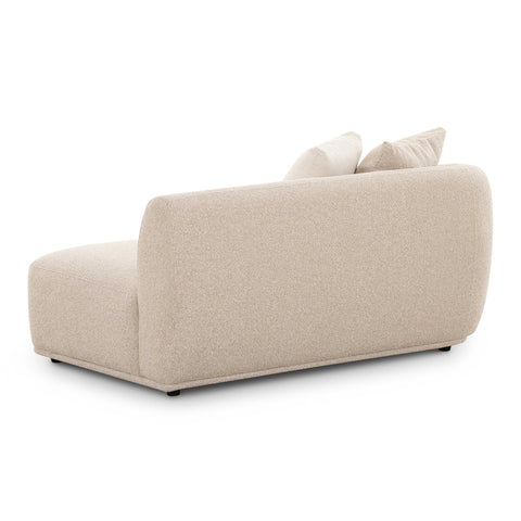 Sylvie Cream Boucle Left Arm Chair 2-Seater Model: TOV-L69094-LAF
