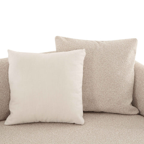 Sylvie Cream Boucle Right Arm Chair 2-Seater Model: TOV-L69094-RAF