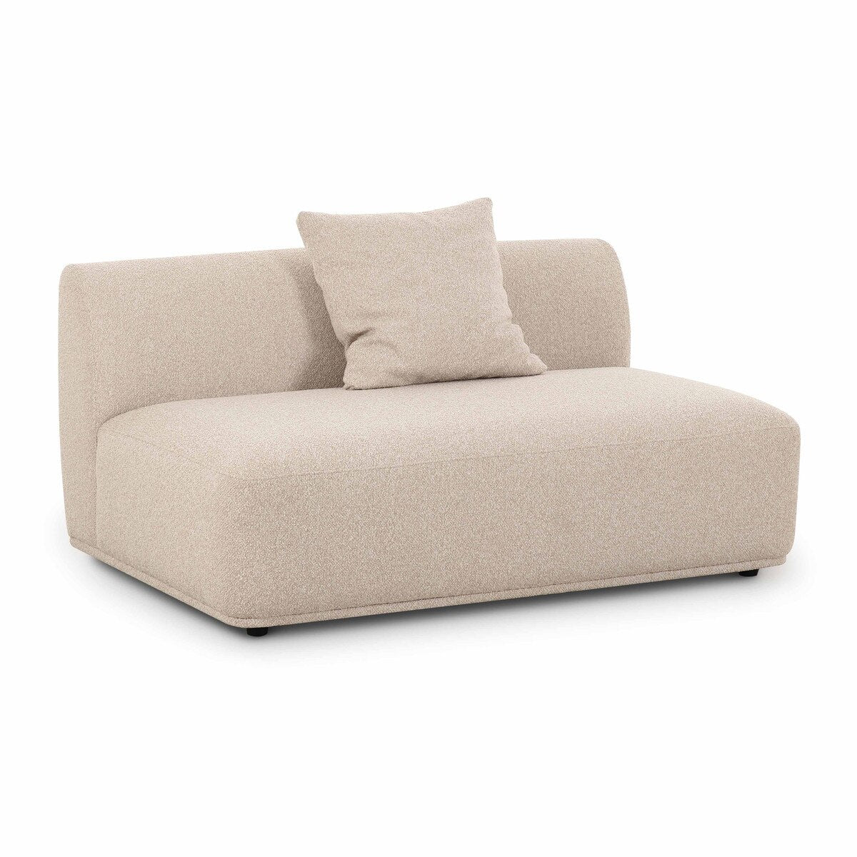 Sylvie Cream Boucle Armless 2-seater Model: TOV-L69095