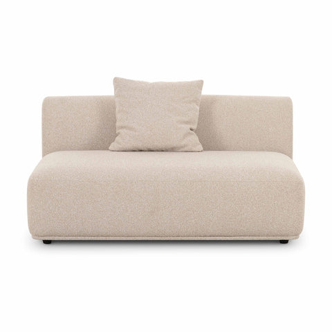 Sylvie Cream Boucle Armless 2-seater Model: TOV-L69095