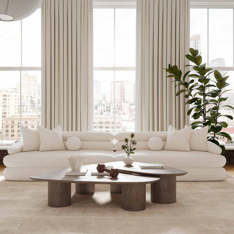 Lulu Cream Boucle Modular Sofa Model: TOV-L69117-SO