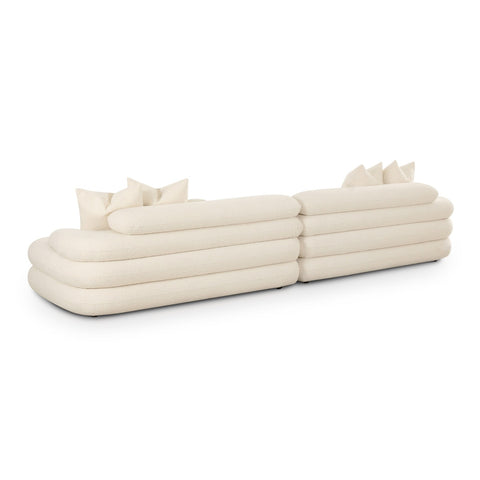 Lulu Cream Boucle Modular Sofa Model: TOV-L69117-SO