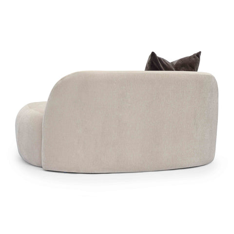 Carraway Taupe Upcycled Chenille Loveseat Model: TOV-L69125