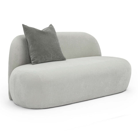 Carraway Grey Upcycled Chenille Loveseat Model: TOV-L69126