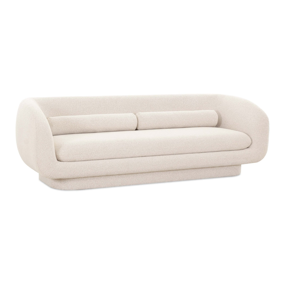 Simone Cream Boucle Sofa Model: TOV-L69137