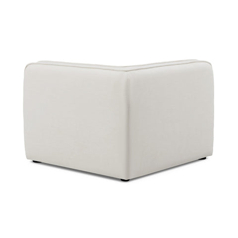 Travie Sand Upcycled Linen Corner Chair Model: TOV-L69204