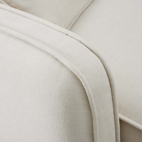 Travie Sand Upcycled Linen Modular L-Sectional Model: TOV-L69207