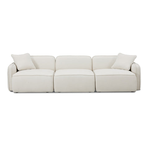 Travie Sand Upcycled Linen Modular Sofa Model: TOV-L69209