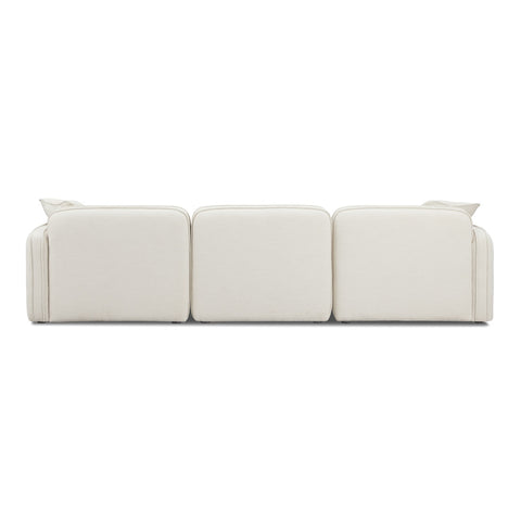 Travie Sand Upcycled Linen Modular Sofa Model: TOV-L69209