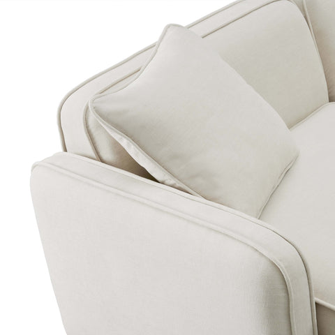 Travie Sand Upcycled Linen Modular Sofa Model: TOV-L69209