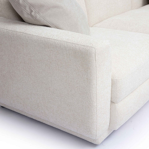 Perry Cream Chenille Modular L-Sectional Model: TOV-L69219-SEC4