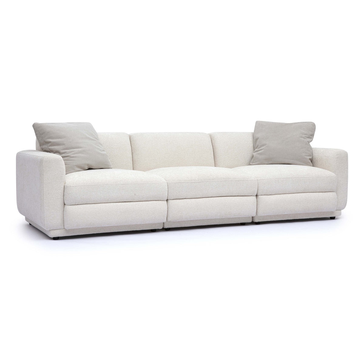 Perry Cream Chenille Modular Sofa Model: TOV-L69220-SO
