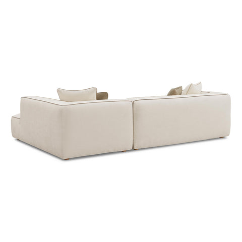 Tristine Cream Linen RAF Sectional Model: TOV-L69252-SEC