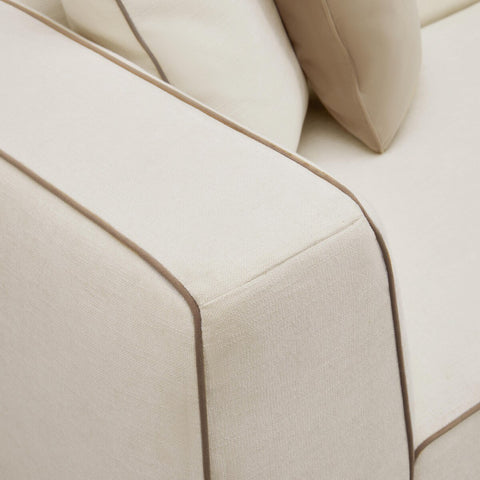 Tristine Cream Linen RAF Sectional Model: TOV-L69252-SEC
