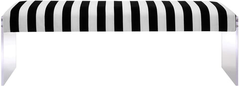 Envy Paris Velvet/Acrylic Bench Model: TOV-O29