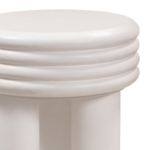 Delta Ivory Concrete Side Table Model: TOV-O44065