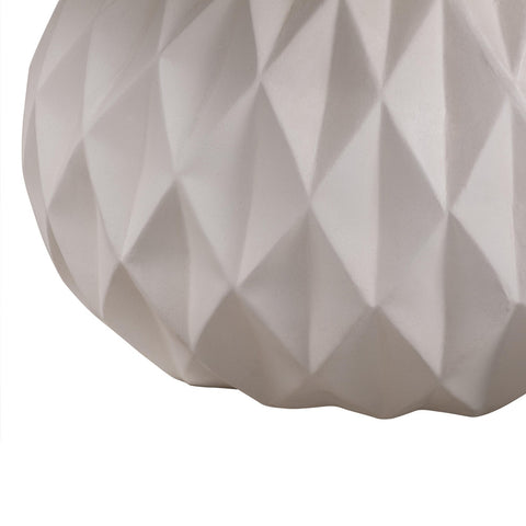 Tulum Ivory Concrete Indoor / Outdoor 47" Round Dining Table Model: TOV-O44067